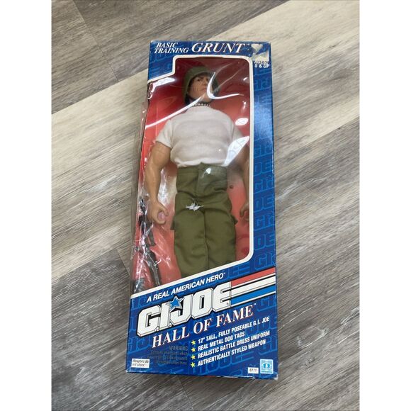 GI Joe Grunt Hall Of Fame 1992 Basic Training 12" Figure - Picture 1 of 8